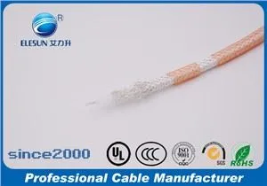 Competitive Price RG142 High Temperature Coaxial Cable Military Standard Good Quality Communication