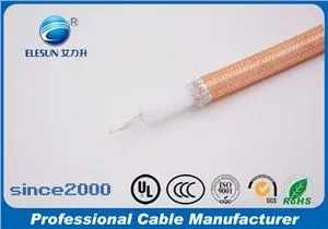 High Temperature Coaxial Cable RG304/U PTFE Insulation FEP Jacket